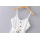 Women White Loose Solid Color Dress Long Dress